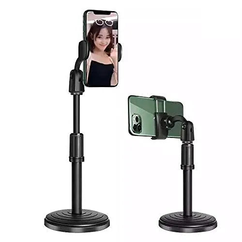 Mobile Phone Stand For Phone Retractable Holder Desk Table Clip Bracket Table Cell Phone Support Holder Mount For Live Broadcas