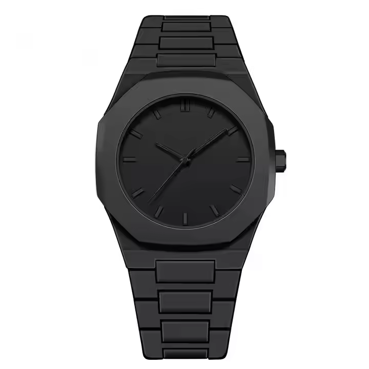Luxury Quartz Arabic Numerals Wrist Watch for Men – Black Dial